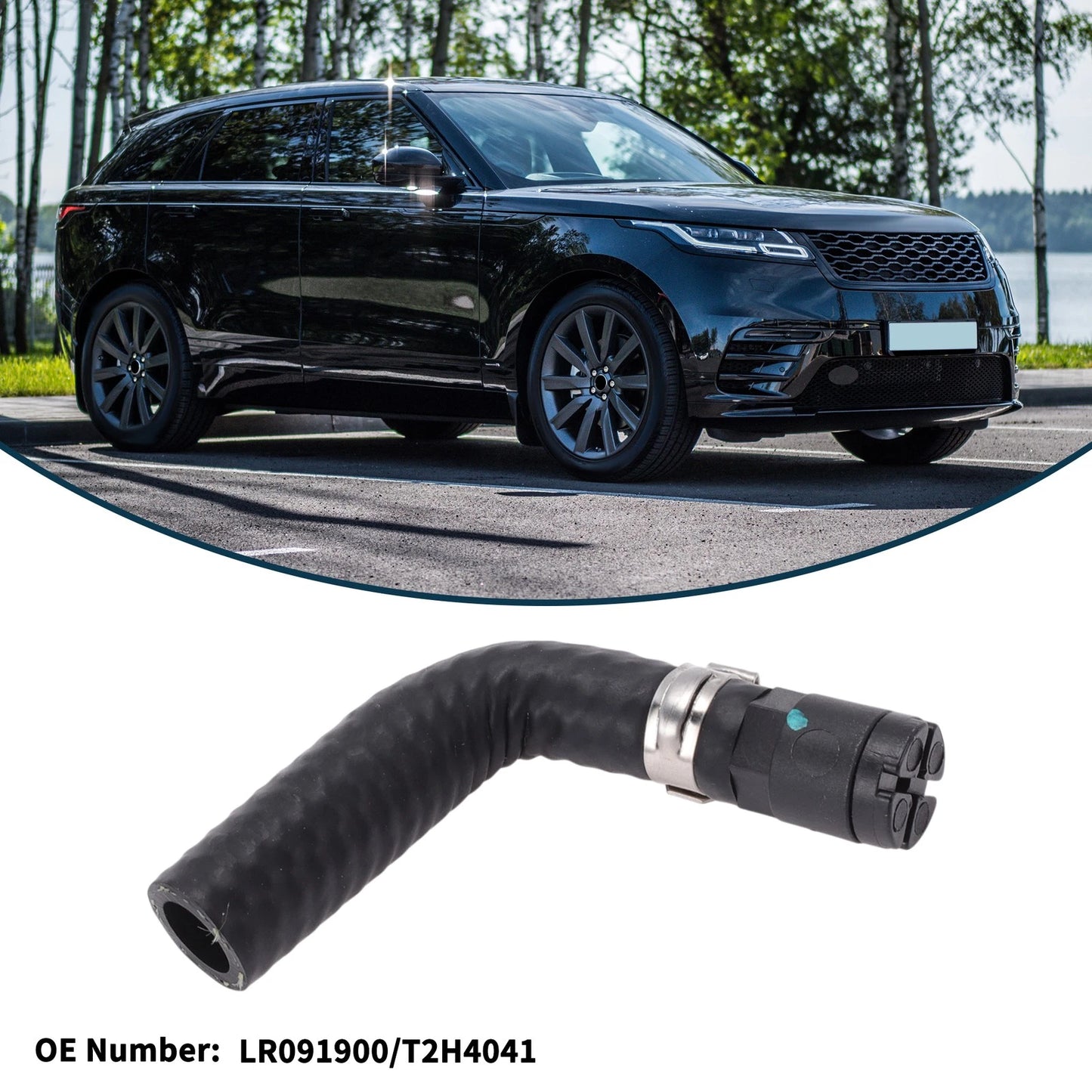 Radiator Hose No.LR091900 for Land Rover Range Rover Velar (2018–2023)
