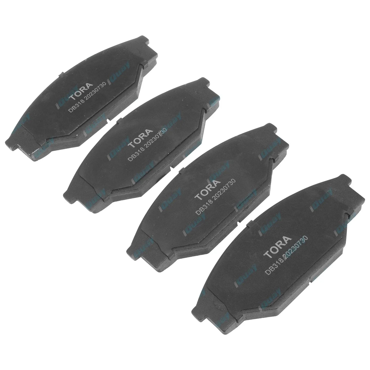 Front Disc Brake Pad Set for Toyota Hiace Van YH50 YH51 YH53 YH63 YH73 (1982-1987)