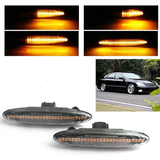 1 Pair LED Dynamic Side Marker Lights for Lexus IS250 IS350 (2006-2013)