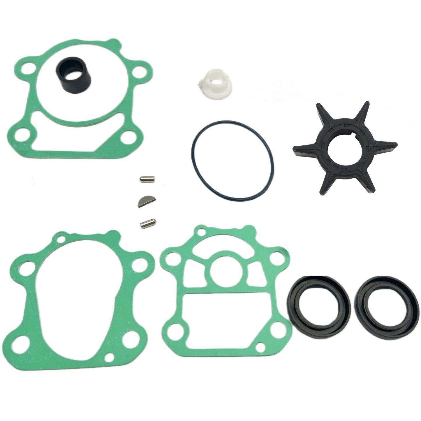 Water Pump Impeller Kit for Yamaha 4-Stroke 70 HP F70A (2010–2023)