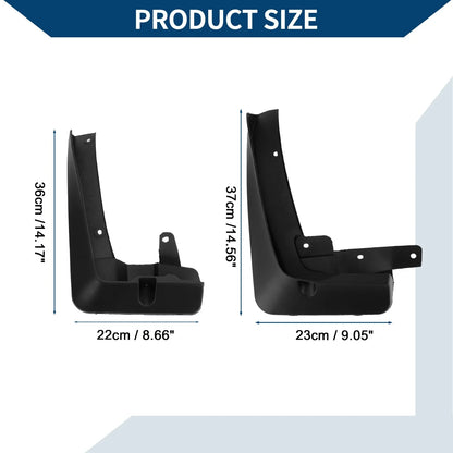 Mud Flaps Splash Guards for BMW X3 (2018-2023)