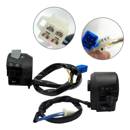 Handlebar Switch Set for Yamaha YBR 125 (2005–2009)