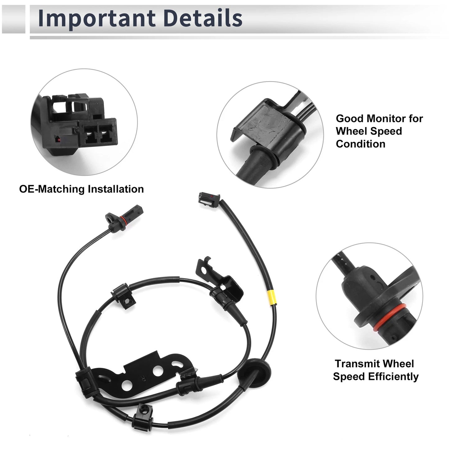 ABS Wheel Speed Sensor No. 59930A6300 for Hyundai I30 (2011)