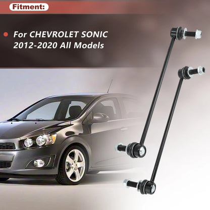 Set of 2 K750630 Front Stabilizer Sway Bar Links for Chevrolet Sonic (2012–2020)