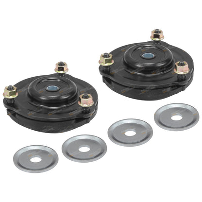 Set of 2 Front Upper Strut Top Shock Absorber Mounts