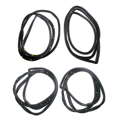 Front Rear Door Weatherstrip for Mazda Familia 323 GLC MR90 1977-1980