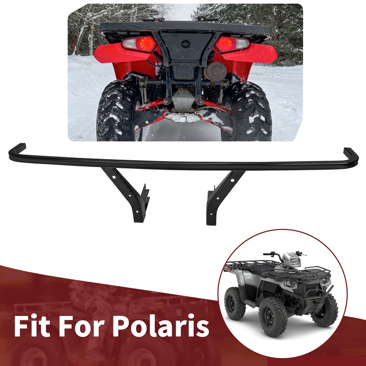 Rear Rack Support for Polaris Sportsman 400 HO (2011–2014)