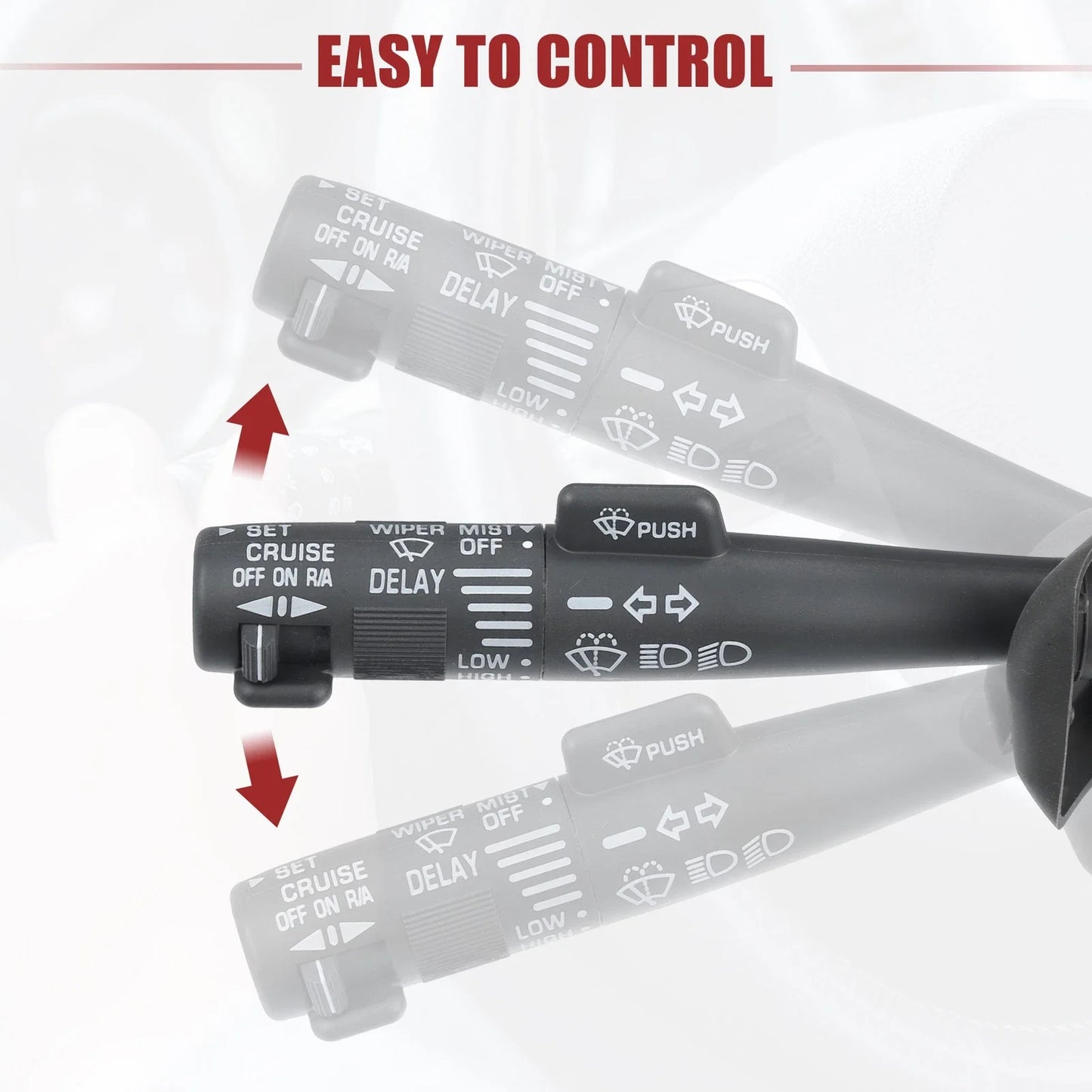Turn Signal Switch for Chevrolet (No. 26100985) - Compatible with Various Models