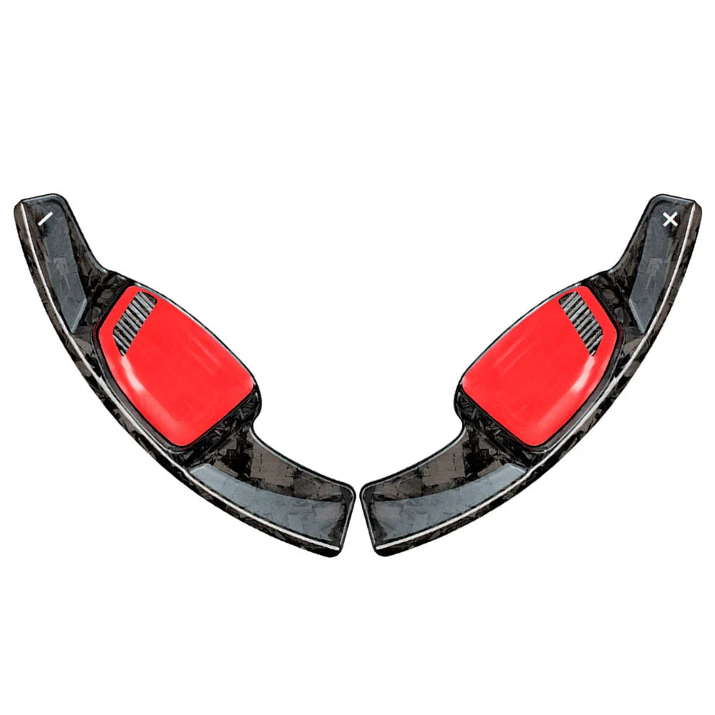 Forged Carbon Fiber Paddle Shifter Extensions for Audi RS5 (2021)