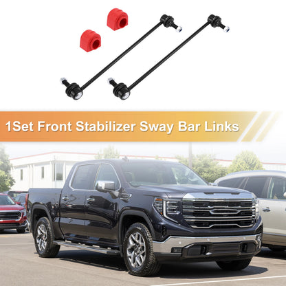 Set of 1 Front Stabilizer Sway Bar Link with Bushing for GMC Acadia (No.K750155)