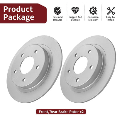 2 x Rear Brake Rotor for Polaris RZR Pro S 4 (2023–2025)
