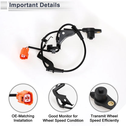 ABS Wheel Speed Sensor No. 57455S5D951 for Honda Civic
