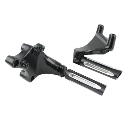 Rear Passenger Foot Pegs Mount Bracket for Harley Sportster 1200 Iron 883 (14-22)