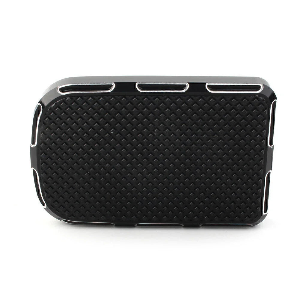 Black CNC Brake Pedal Pad Cover for Harley Touring Electra Street Tri Glide (2009-2023)