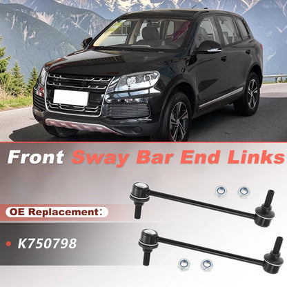 2X Front Stabilizer Sway Bar End Links for Ford Mustang (2015–2022) K750798