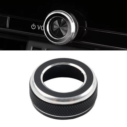 Black Console Volume Button Switch Ring for Lexus NX250 350h 450h (2022-2024)