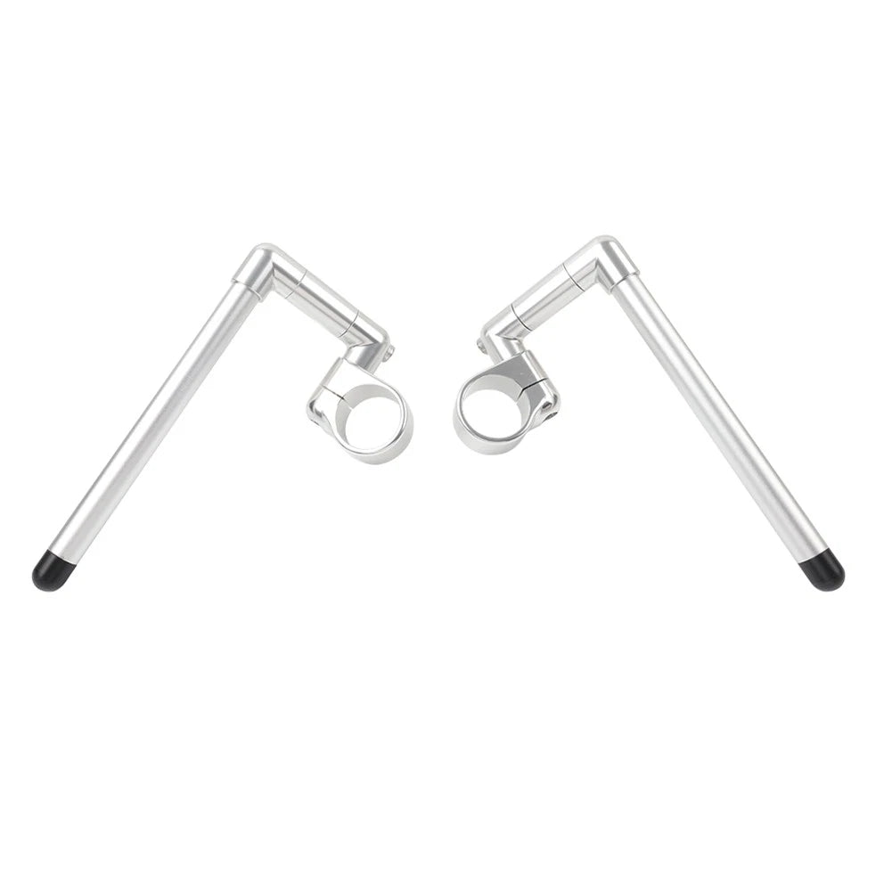 58MM Cafe Racer Clip-On Handlebar for Universal Motorcycle (7/8")