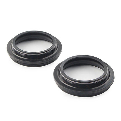 Black Dust Seals for Motorcycle Front Fork Damper Shock Absorber 41X53MM