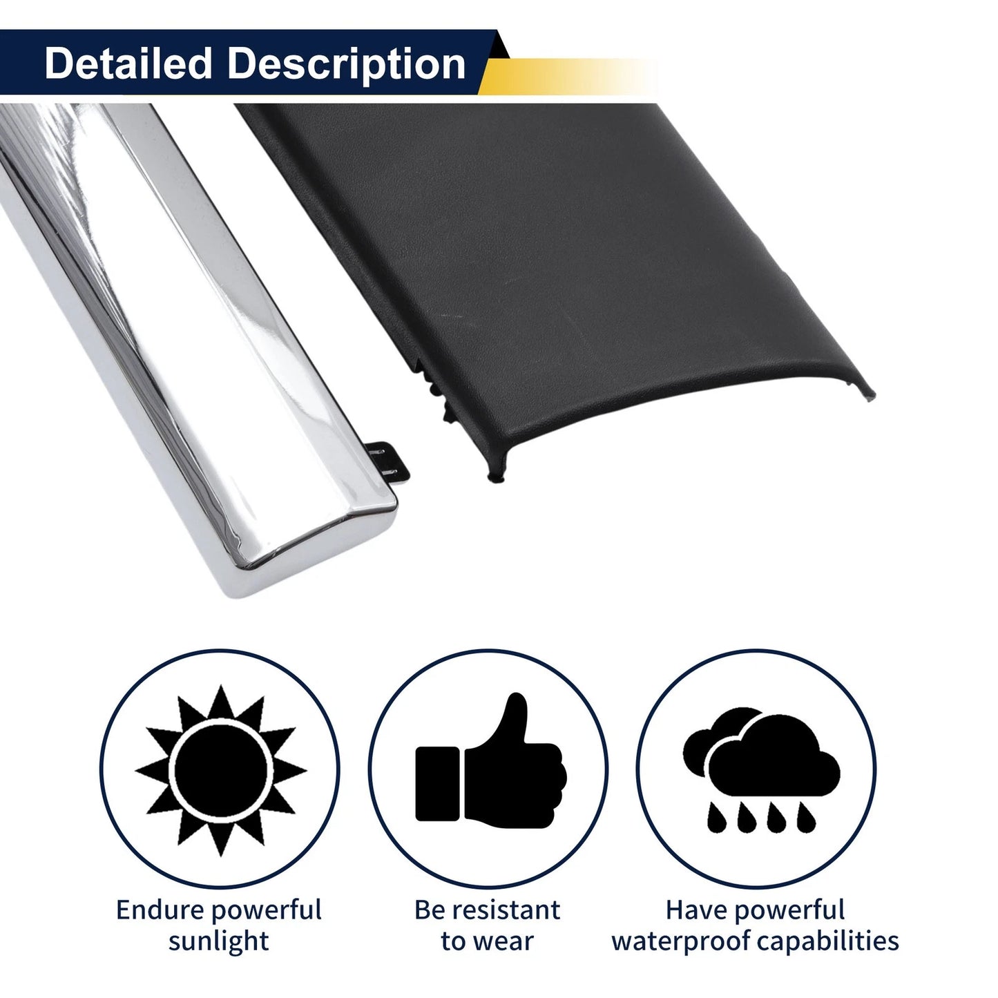 Door Side Lower Trim Front Right No. 750710E010 for Lexus RX (2010–2015)