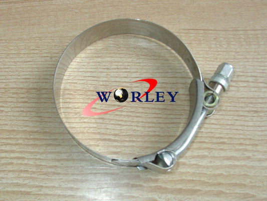 8pcs 2.5" Stainless Steel Turbo Pipe Hose Coupler T-Bolt Clamps (67-75)