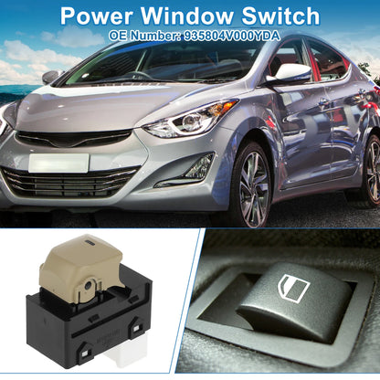 Power Window Switch for Hyundai Elantra (2012–2016) No. 935804V000YDA