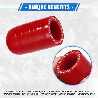 Reinforced Silicone Coolant Cap Kit for Turbo Bypass Valve (0.71" ID)