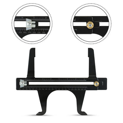 Dual Scale Brake Measuring Tool for Rear Drum Brake Shoe Use