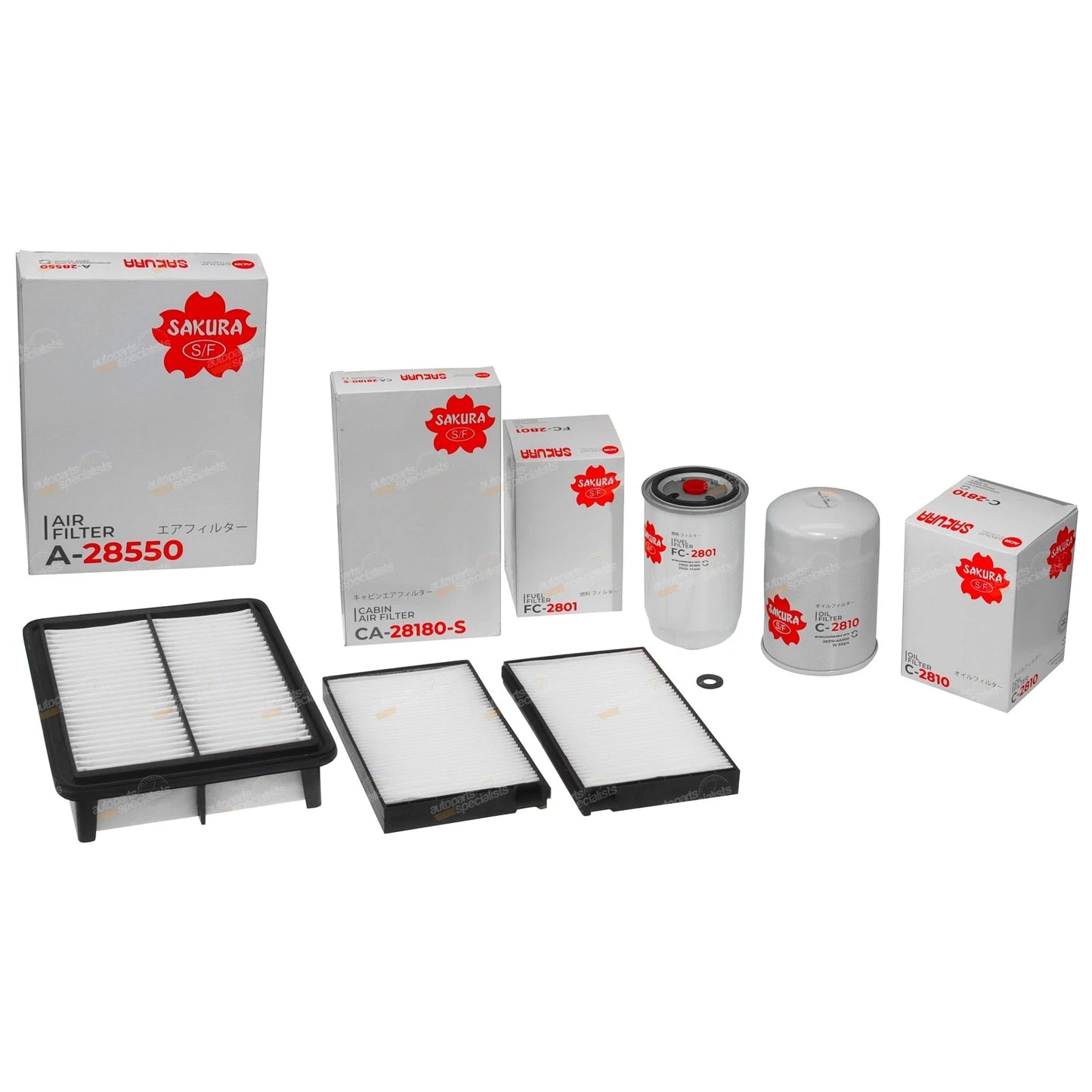 Air Oil Fuel Cabin Filter Kit for Hyundai iLOAD iMax (2008–2019)