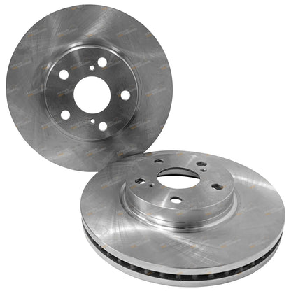 2X Front Disc Brake Rotors for Toyota Hilux (2015–2019)