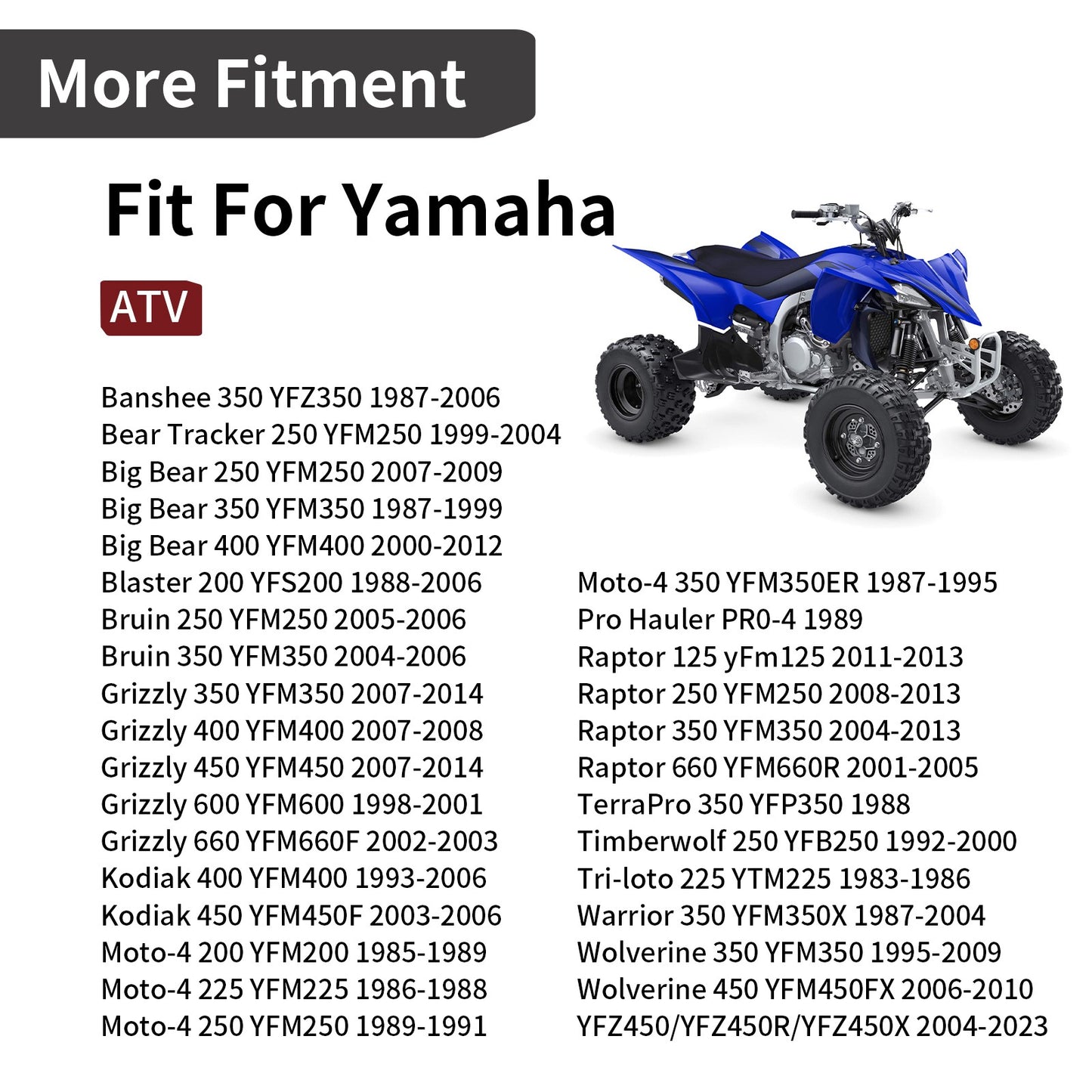 Fuel Tank Gas Cap for Yamaha Bruin 250 350 (2004–2006)