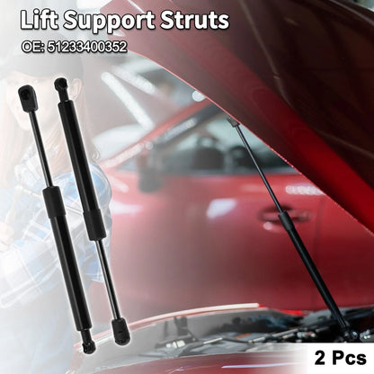 Front Hood Lift Supports Struts for BMW X3 (2004 - 2010)