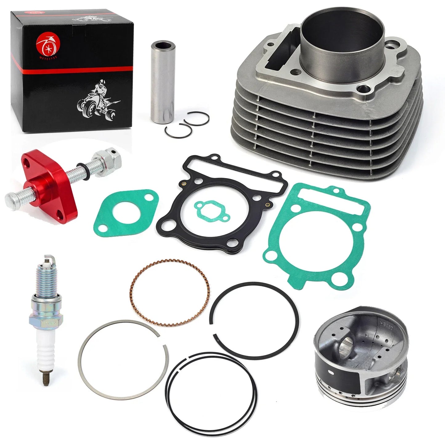 Cylinder Piston Gasket Tensioner Top End Kit for Yamaha Warrior 350 (1987–2004)
