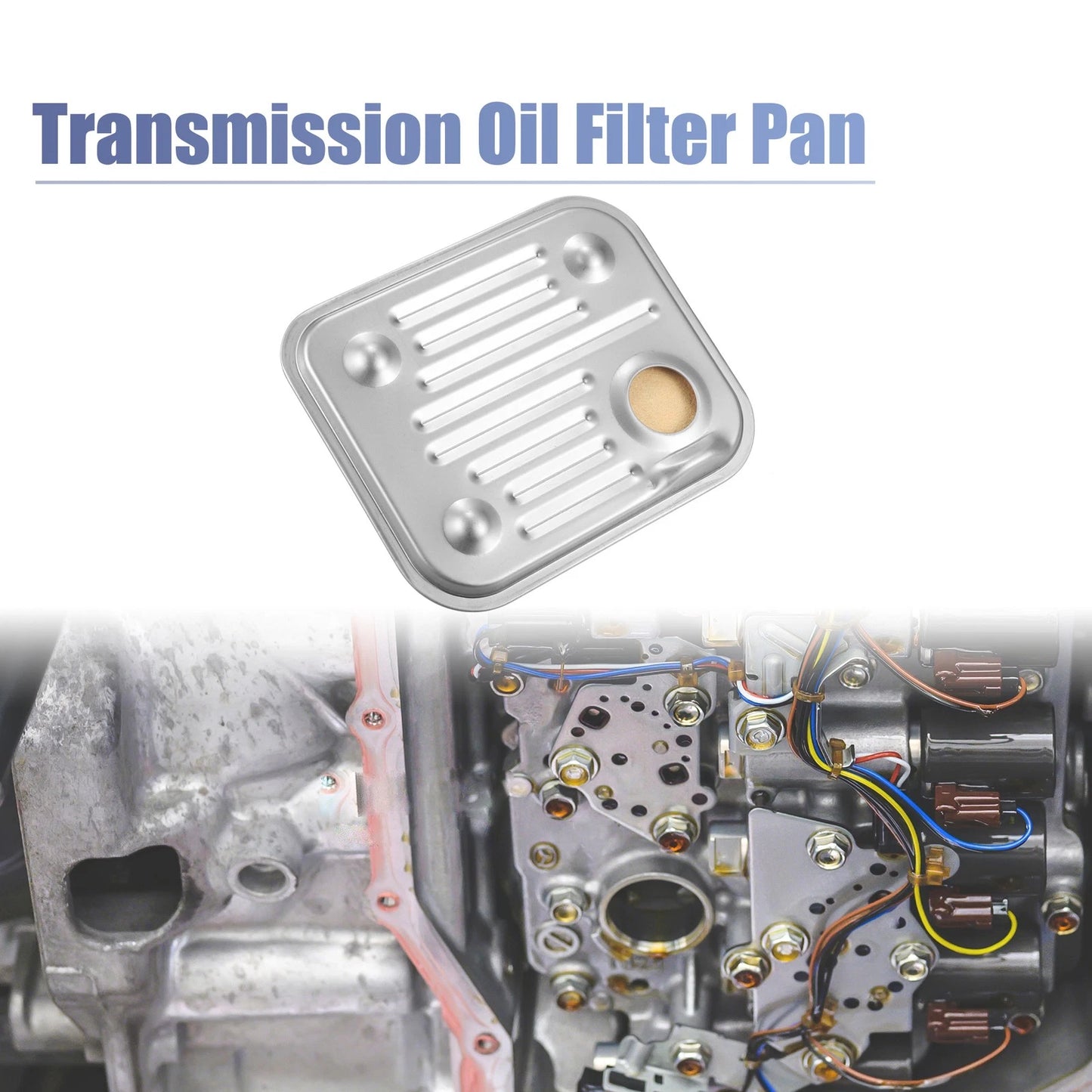 Set of 1 Transmission Filter Oil Pan Gasket for Chevrolet (2001–2008) 25325570 TF329