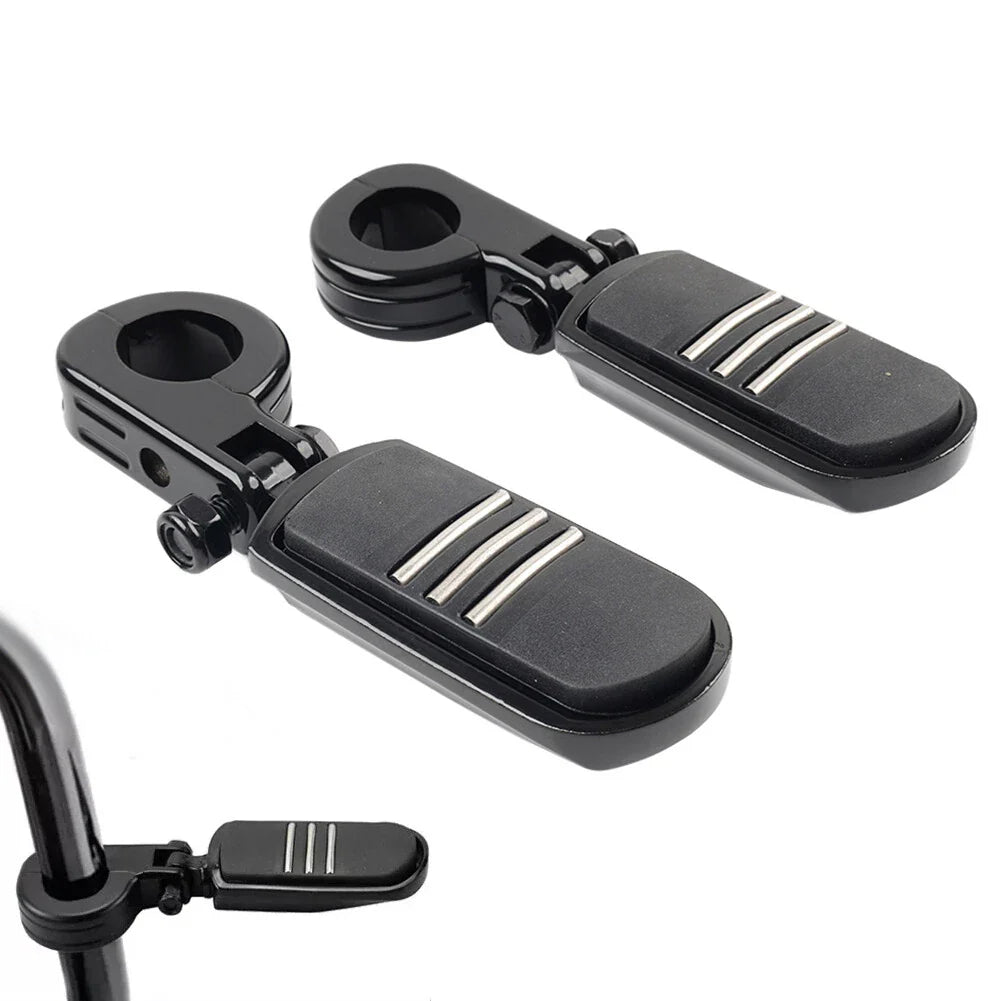 1.25" Engine Bars Foot Pegs for Harley Electra Glide, Street Glide, Road King (2009-2023)