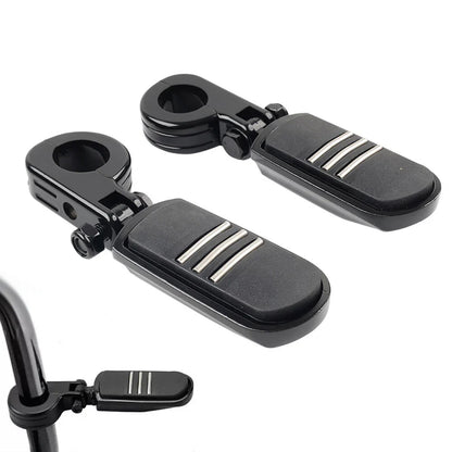1.25" Engine Bars Foot Pegs for Harley Electra Glide, Street Glide, Road King (2009-2023)