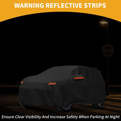 Waterproof All Weather Car Cover for Honda Pilot (2016–2023) 190T-PU Zipper