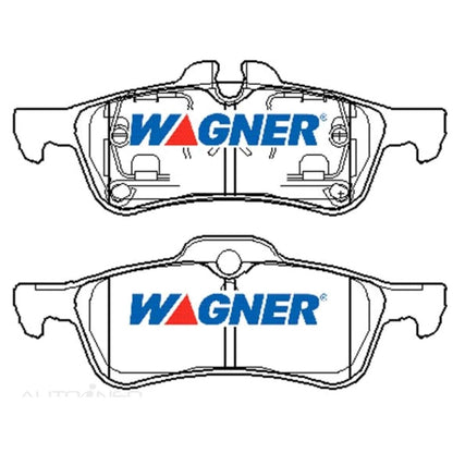 Set of 4 Rear Disc Brake Pads for Mini Cooper R50 (2004–2006)