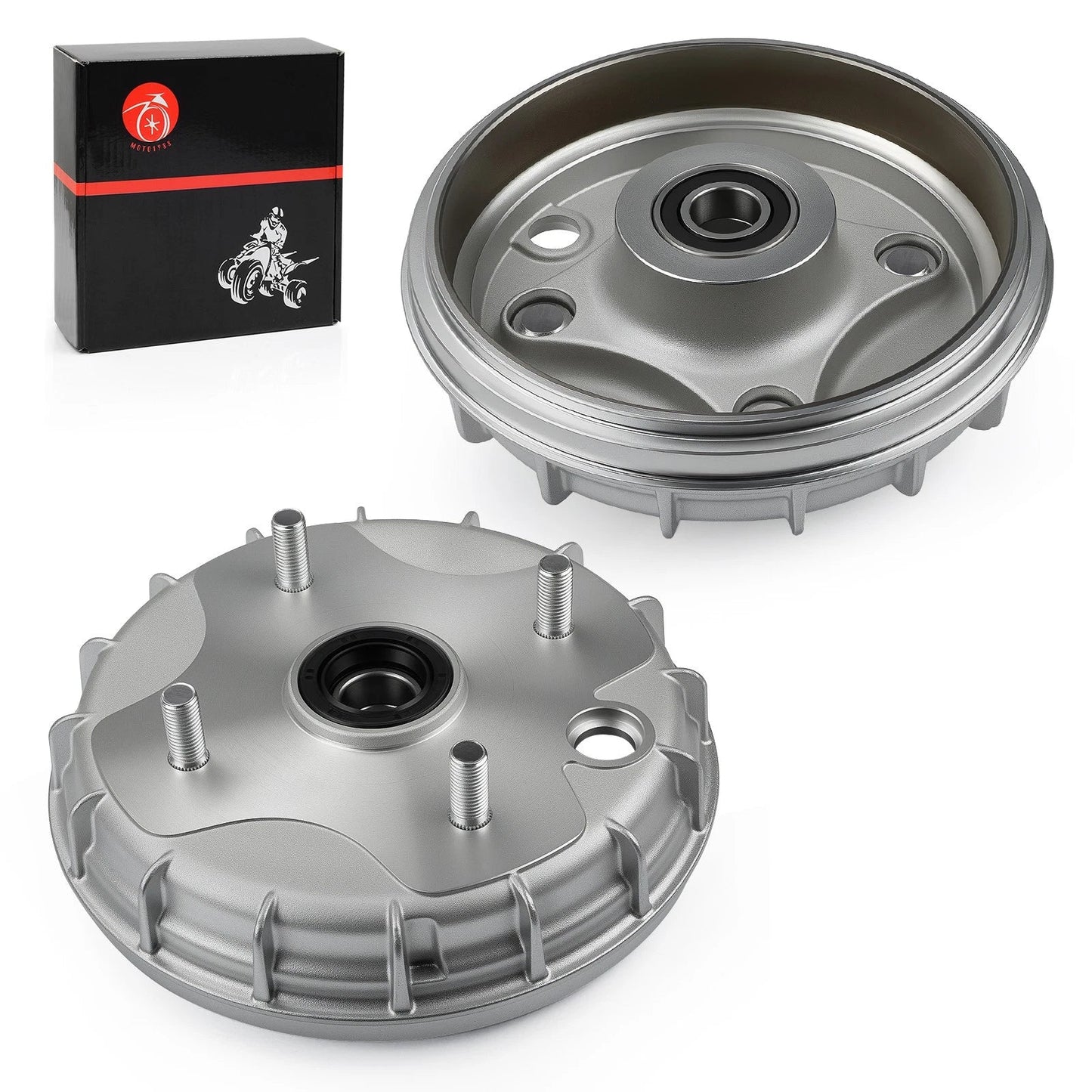 2 x Front Brake Drum for Honda Rancher 350 (2000–2006)