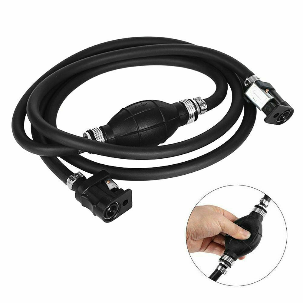Fuel Gas Hose Line Assembly with Primer Bulb for Marine Outboard Boat Motor