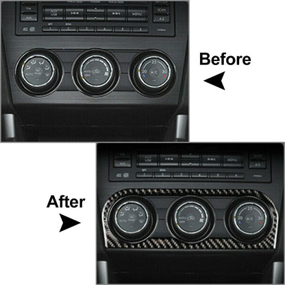 Carbon Fiber AC Switch Panel Trim for Subaru Forester (2013-2018)