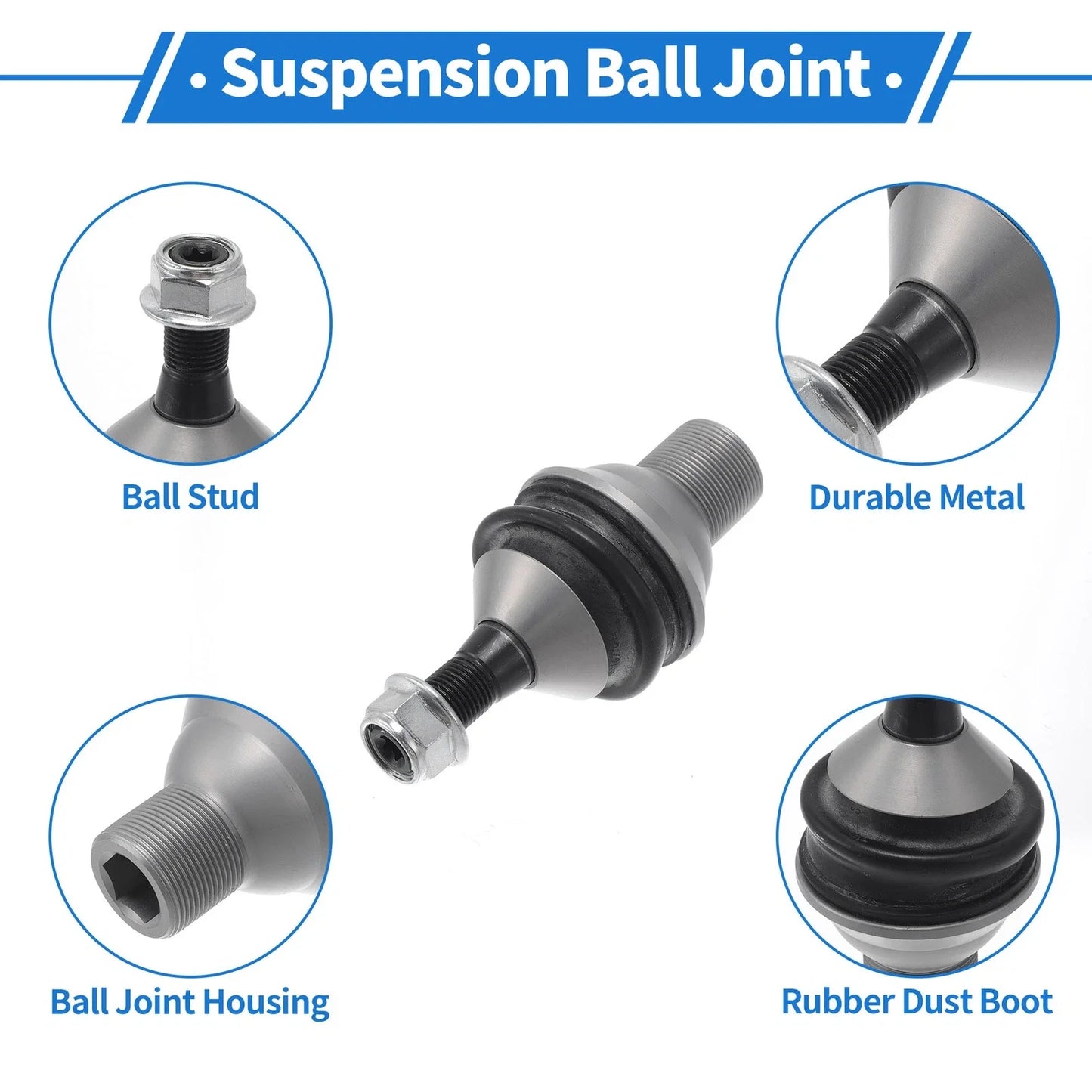 2 x Front Lower Ball Joints for Mercedes-Benz GL-CLASS (2012-2019)