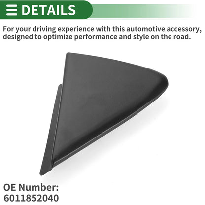 Front Left Side Door Pillar Window Trim for Toyota (60118-52040)