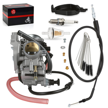 Carburetor with Throttle Cable for Kawasaki Prairie 400 (1999–2002)