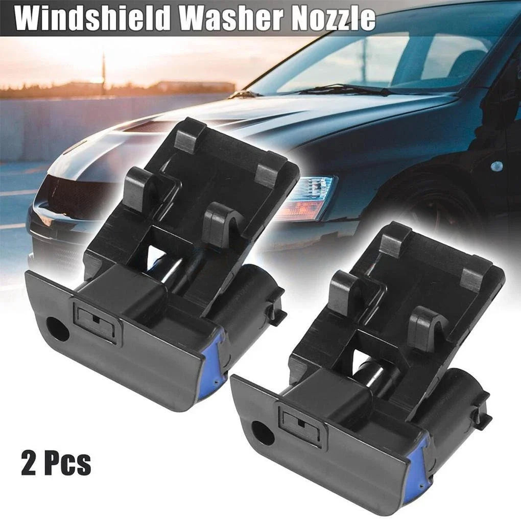 1 Pair Front Windshield Washer Nozzles Spray Jet for BMW X1/X6 (2008–2014)