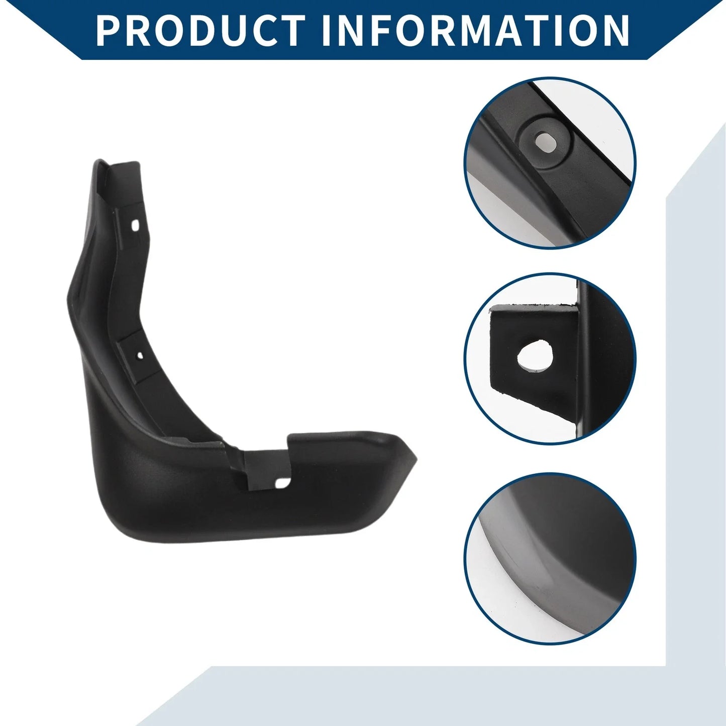 Mud Flaps Splash Guards Front & Rear for Honda Fit Hatchback (2003-2007)