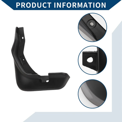 Mud Flaps Splash Guards Front & Rear for Honda Fit Hatchback (2003-2007)