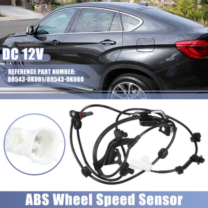 Front Left ABS Sensor No. 89543-0K061 for Toyota Hilux VIII (2015–2022)