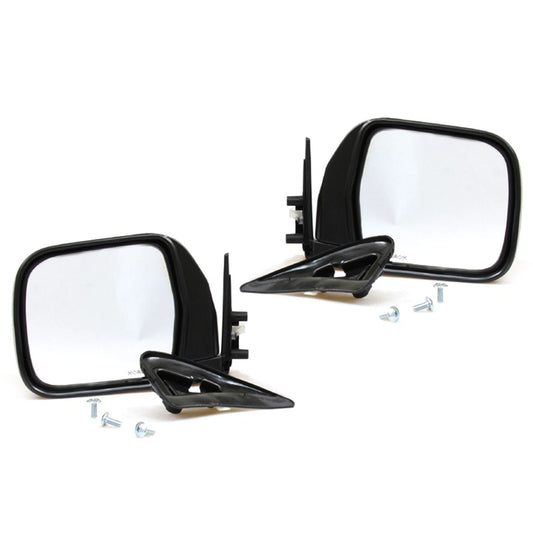 Black Door Mirror for Toyota Hilux 5th Gen LN85 LN106 Mighty-X 4Runner (1988–1997)