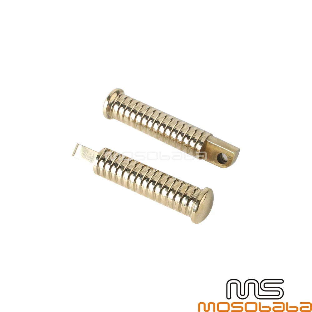 Brass Foot Pegs for Harley Sportster XL 883L/R Forty-Eight (2010-2023)