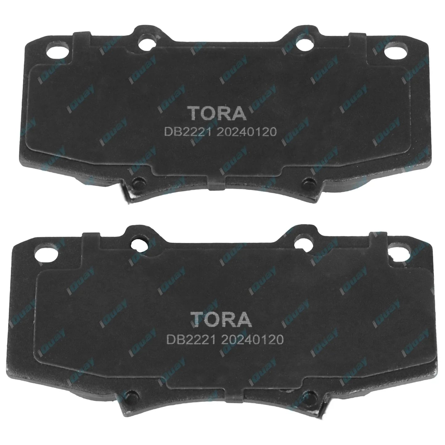 Ceramic Disc Brake Pads Set for Toyota Hilux KUN26R 3.0L 1KD-FTV (2010-2015)